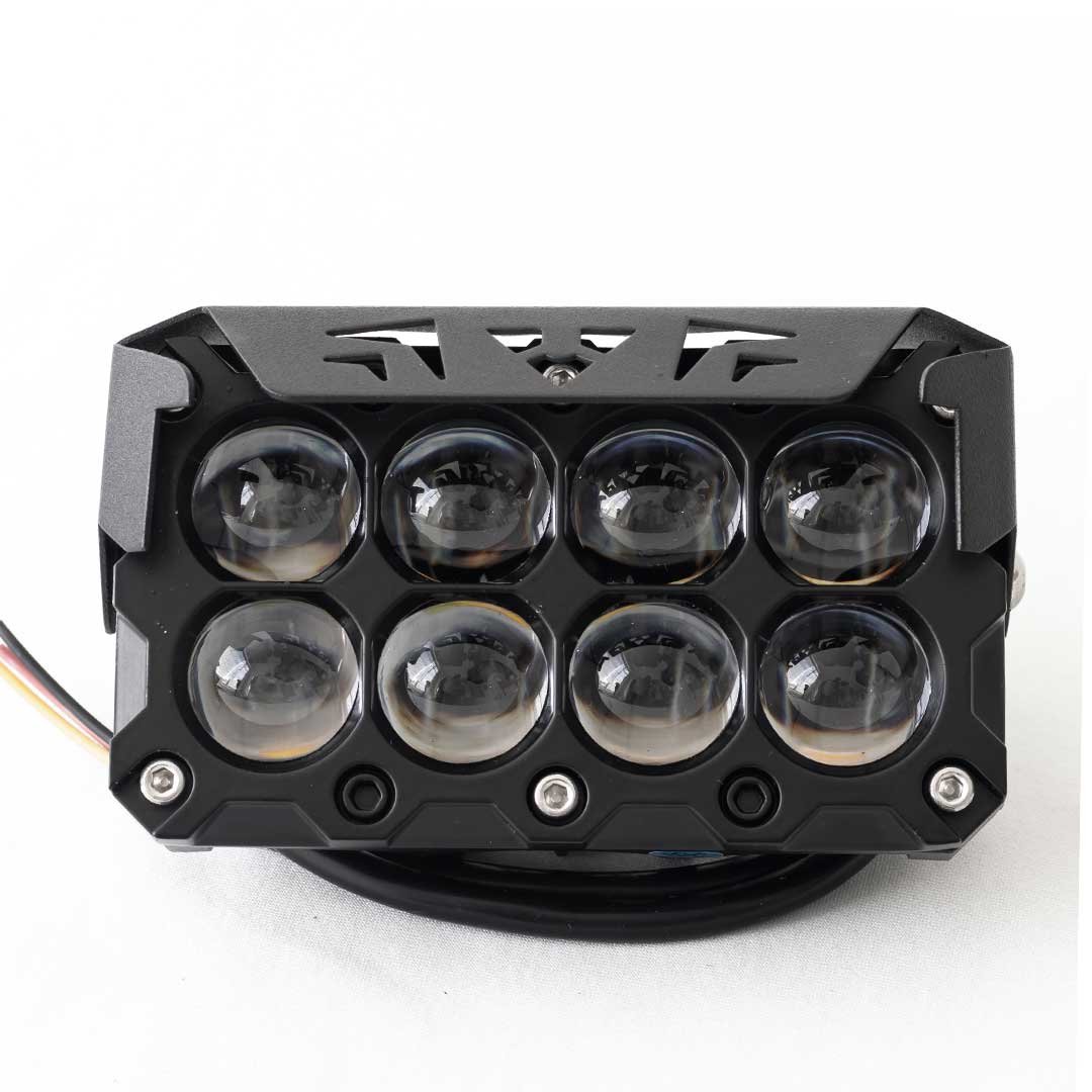 TB-521 - Exploradora led linea minidriving de 8 lupas, luz blanca/amarilla. - Image 2