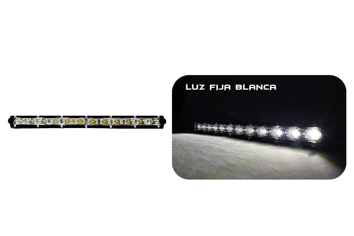 TB-055-056 - Barra Lineal Tipo flauta 12-18 LED, 35-51 CM - Image 2