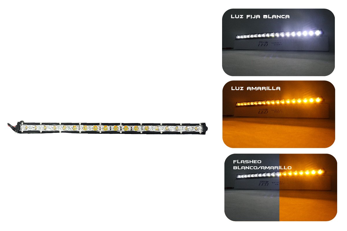 TB-055-056 - Barra Lineal Tipo flauta 12-18 LED, 35-51 CM - Image 8