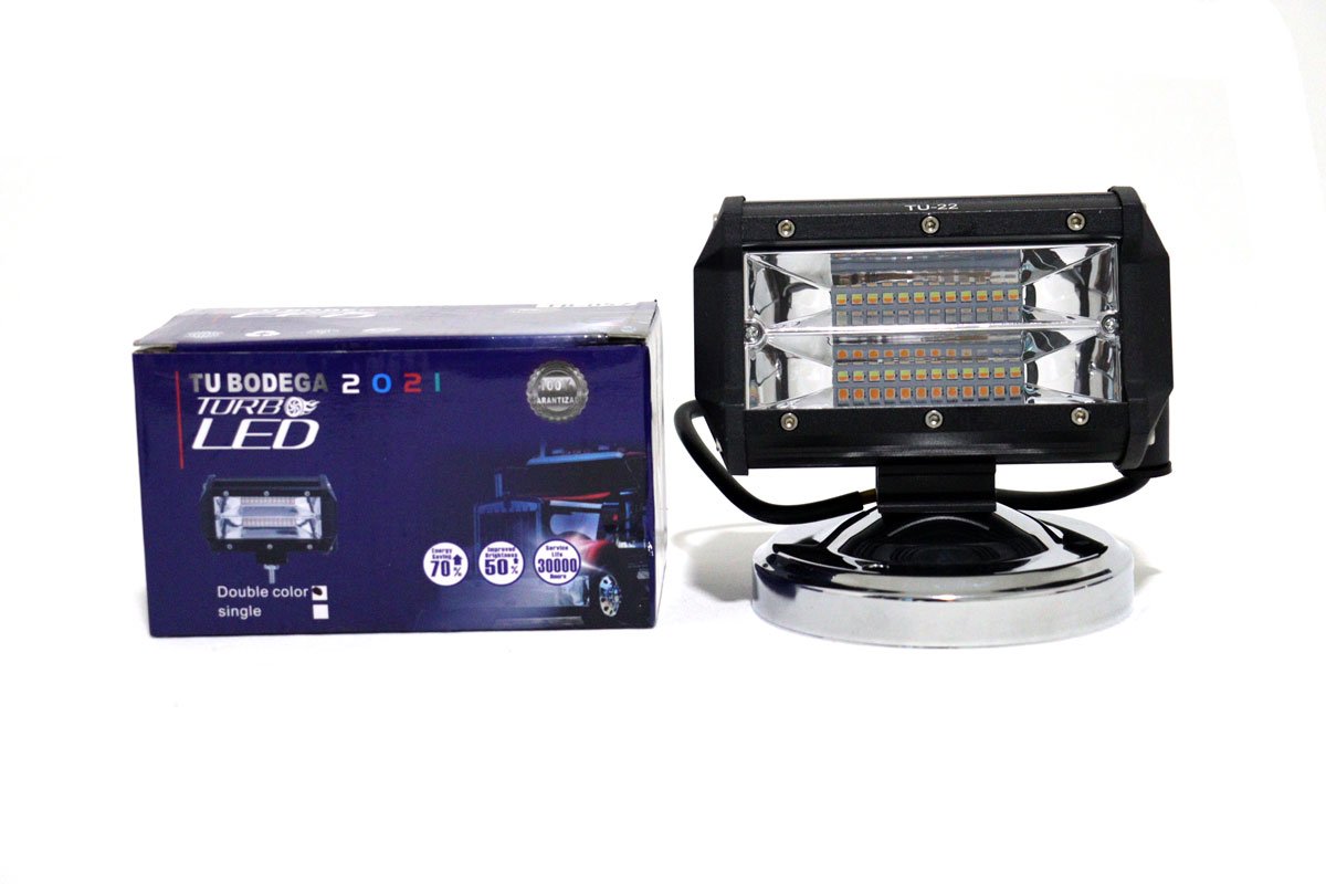 TB-057 W/Y - Exploradora 24 LED Foco expansivo Fijo y flasheo Bicolor - Image 3