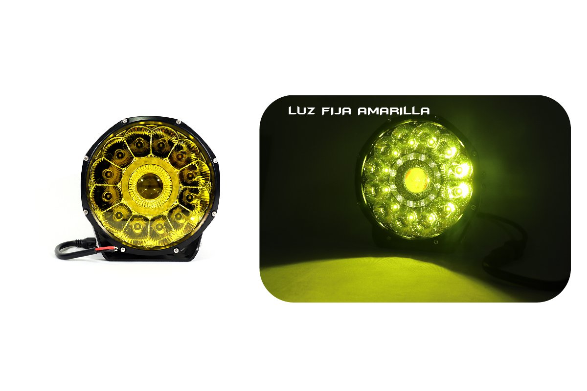 TB-208 - Exploradora de 9 pulgadas luz blanca fija, led cree - Image 4