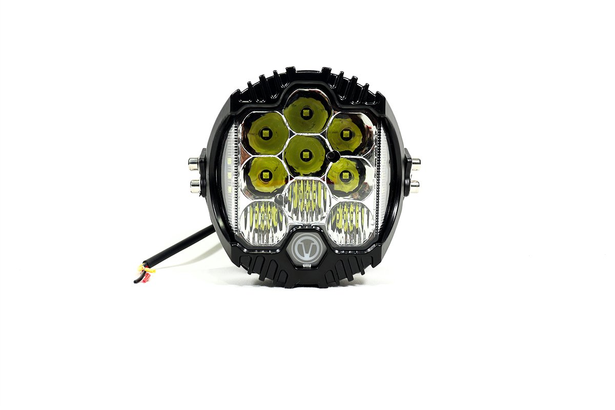 TB-210 - Exploradora de 5 pulgadas luz blanca o amarilla fija