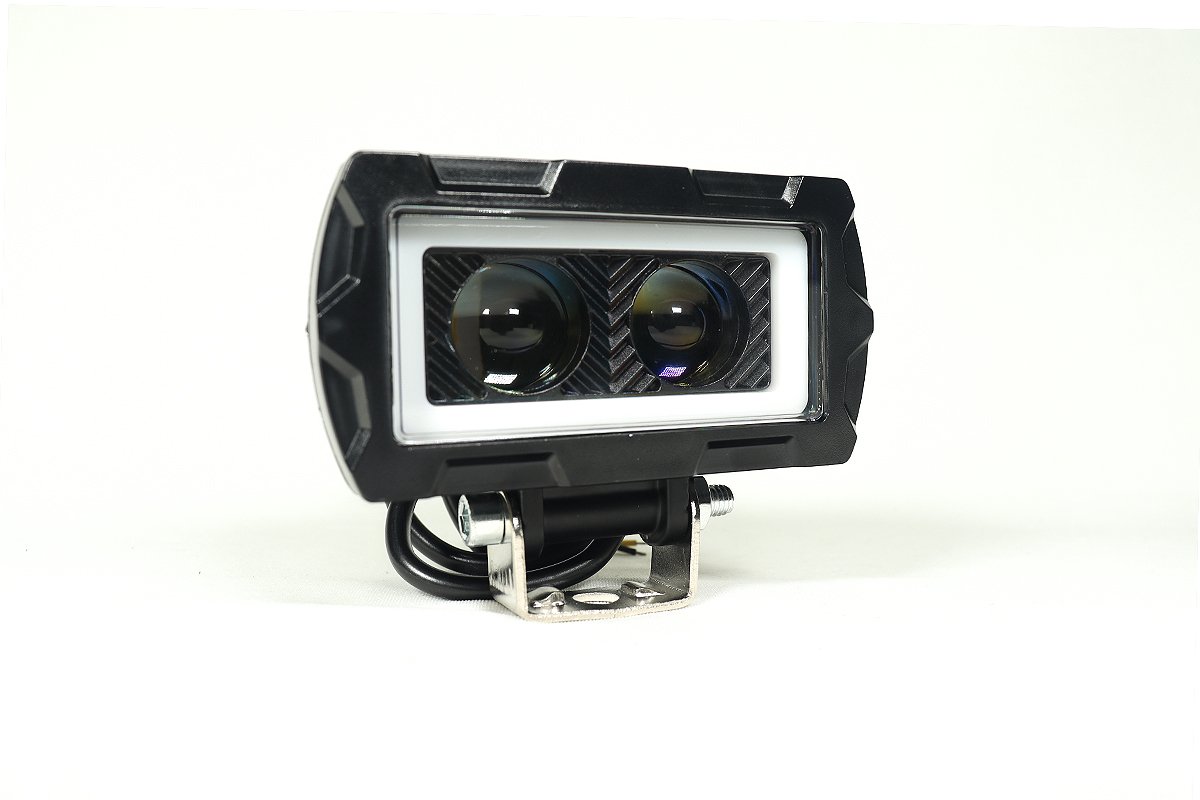 TB-105 - Exploradora LED doble lupa 6000 lúmenes Blanco amarillo