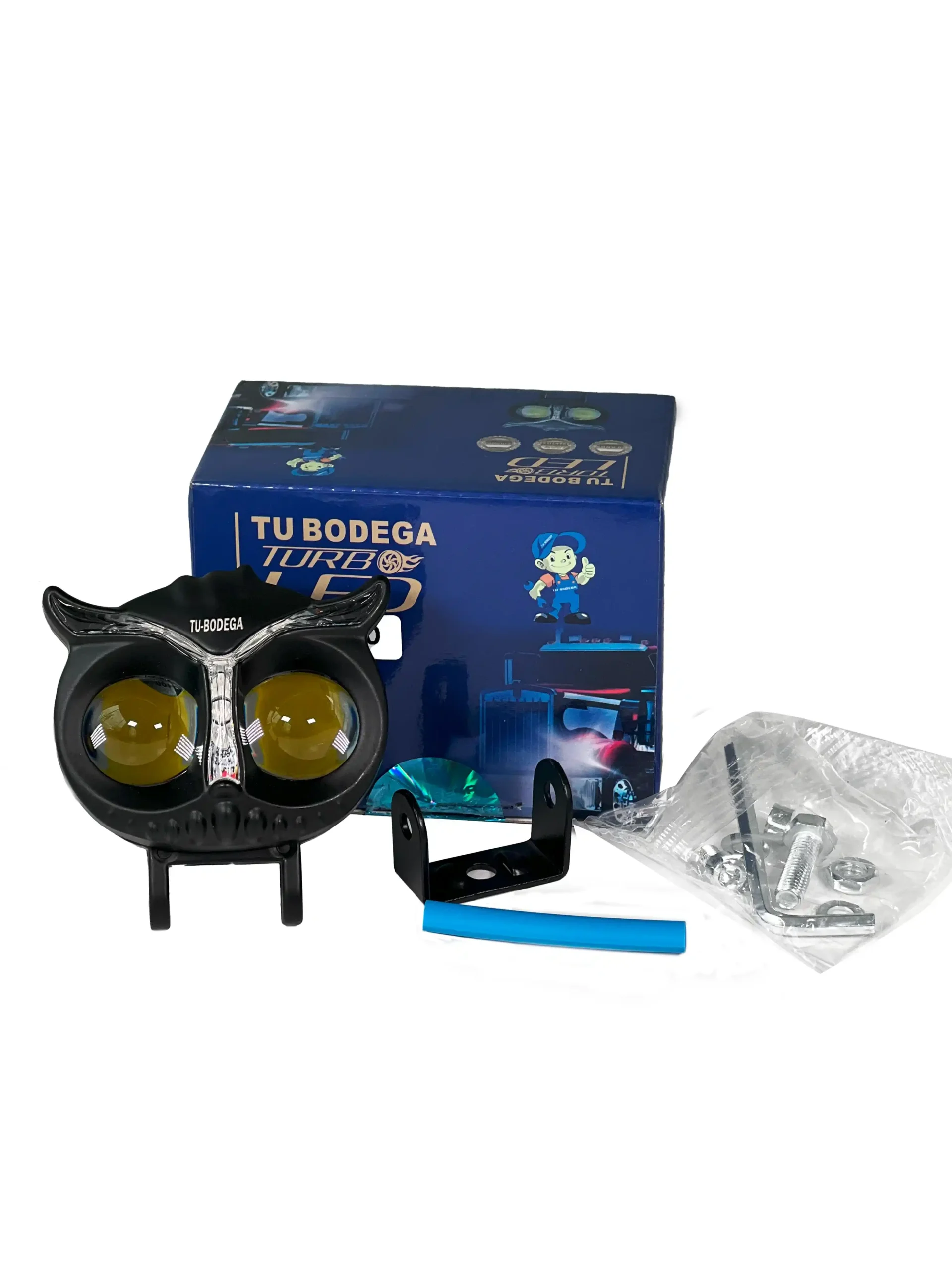 TB-530 - EXPLORADORA LED LASER, DISEÑO BUHO, LUZ BICOLOR Y COCUYO INTEGRADO - Image 6