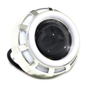 TB-061 W/B - Proyector redondo lupa con ojo de ángel altas bajas y flasheo (copia)