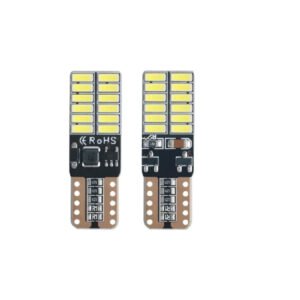 T10-24C BLANCO - Cocuyo función fija 24 Led color blanco