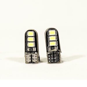 T10-6 - Cocuyo bayoneta 158 led smd siliconado función fijo
