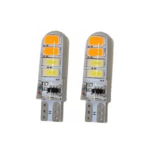 T10A-8LED W/Y - Cocuyo LED 8  Siliconado