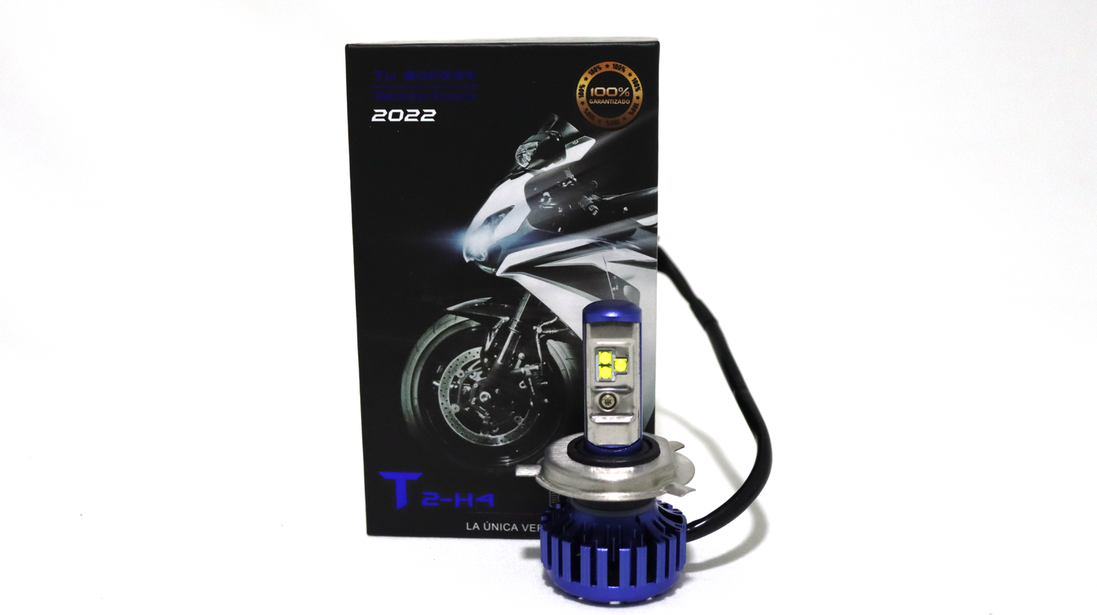 T2-H4 - Bombillo TURBO LED H4 - 8000 Lúmenes (Reales - Alta Potencia) - Altas & Bajas - Image 3