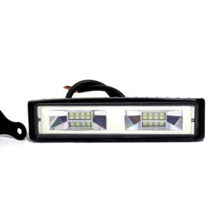 TB-011 W - Exploradora Lineal Tipo espejo 16 LED Fijo y flasheo