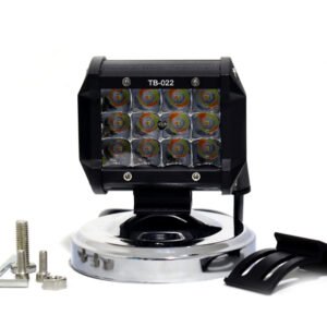 TB-015 W/Y - Exploradora cuadrada 12 LED Dual color Foco Profundidad Fijo y flasheo
