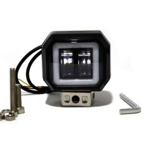 TB-033 - Exploradora LED Cuadrada 3” Halo Luz blanca expansiva Fija