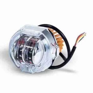 TB-511 B - Proyector Led de 2 Lupas y Ojo de angel azul, luz, bicolor.
