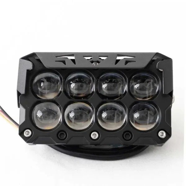 TB-521 - Exploradora led linea minidriving de 8 lupas, luz blanca/amarilla.