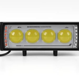 TB-531 - EXPLORADORA LINEAL 4 LED, FUNCIÓN FIJA Y FLASHEO TIPO FEDERAL COLOR ROJO Y AZUL