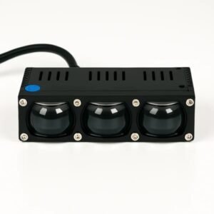 TB-534 - EXPLORADORA LED LASER DE 3 LUPAS DE ALTA POTENCIA, LUZ BICOLOR Y BASE INTEGRADA