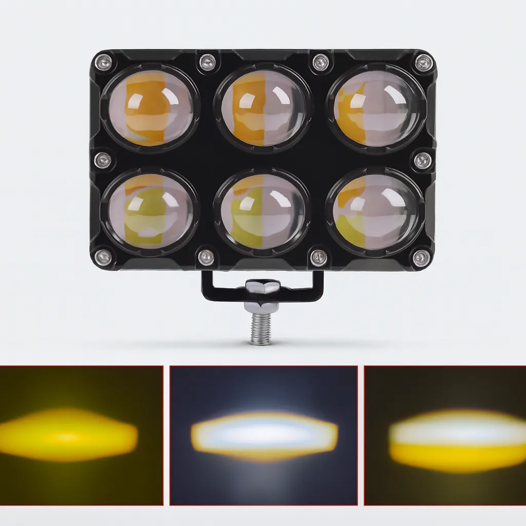 TB-620-6 LUPAS - EXPLORADORA LED LASER SENCILLA DE 6 LUPAS, LUZ BLANCA/AMARILLA/CALIDA, REFRIGERANTE POR DISIPADOR - Image 3