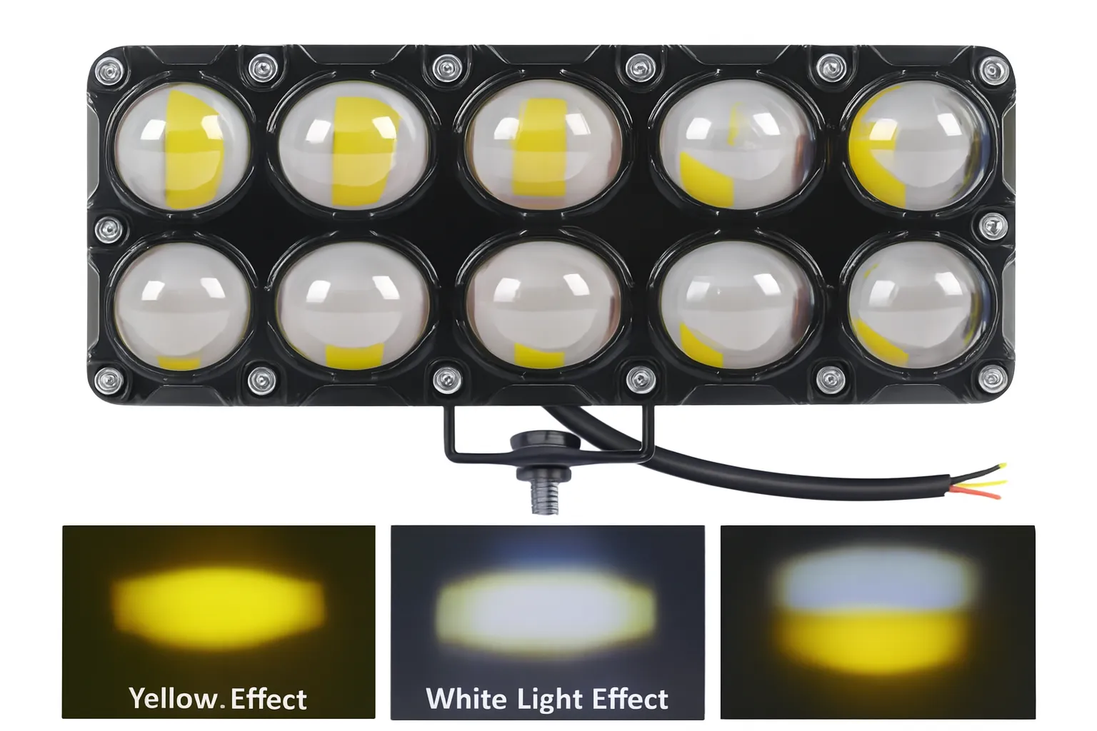 TB-622-10 LUPAS - EXPLORADORA LED LASER SENCILLA DE 10 LUPAS, LUZ BLANCA/AMARILLA/CALIDA, REFRIGERANTE POR DISIPADOR - Image 3