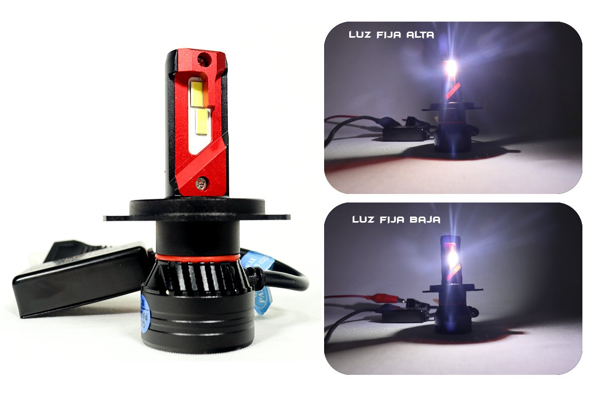 M012X - Bombillo LED luz blanca con disipador y ventilador-autorefrigerante - Image 2