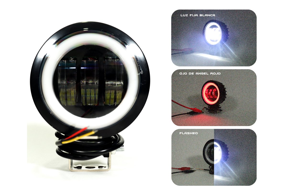 TB-067 - Exploradora LED 3’5” Halo Luz blanca expansiva Fija - Image 4