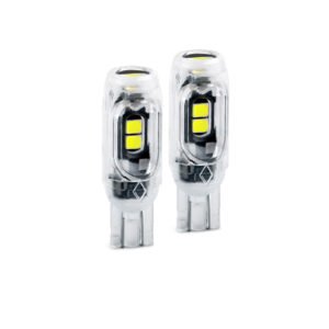 T6-C/T6A-C - Cocuyo función  fijo y flasheo Blanco-Canbus 4 led