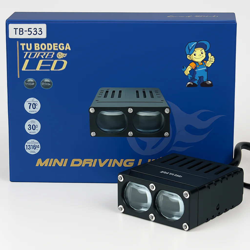 TB-533 - EXPLORADORA LED LASER BOBLE LUPA DE ALTA POTENCIA, LUZ BICOLOR CON BASE INTEGRADA - Image 2